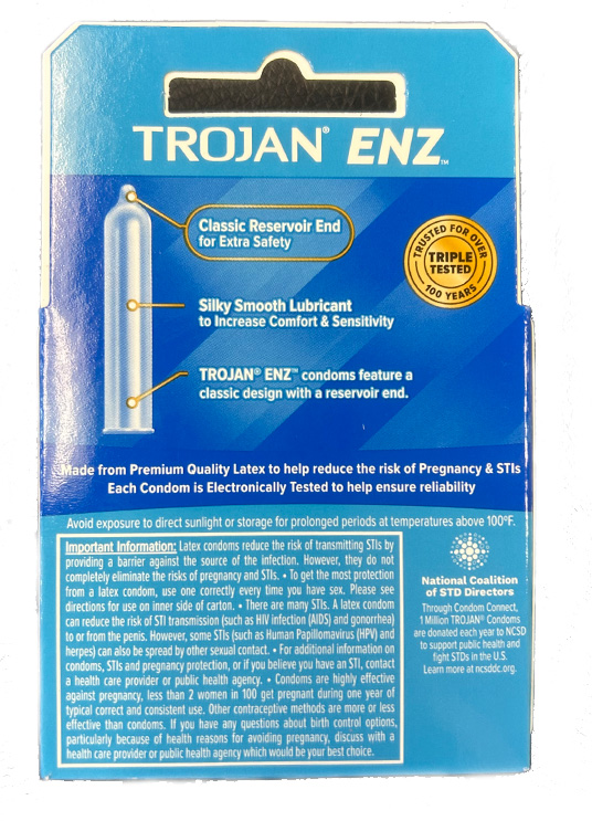 Trojan enz back